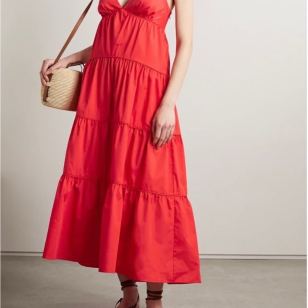 La Ligne Poppy Tiered Ruched Sundress